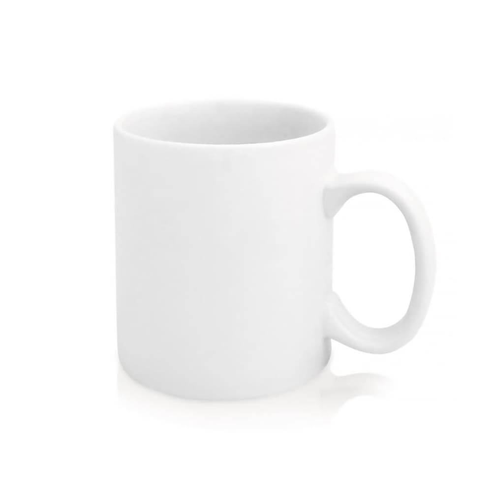 Taza cerámica blanca IRENA de 370ml