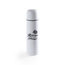 Termo de 500 ml HUNOR en colores mate (Color negro, Impresión directa, 1 color