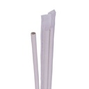 Pajita de papel enfundada individualmente WRAP  Ø0,6x20 cm.