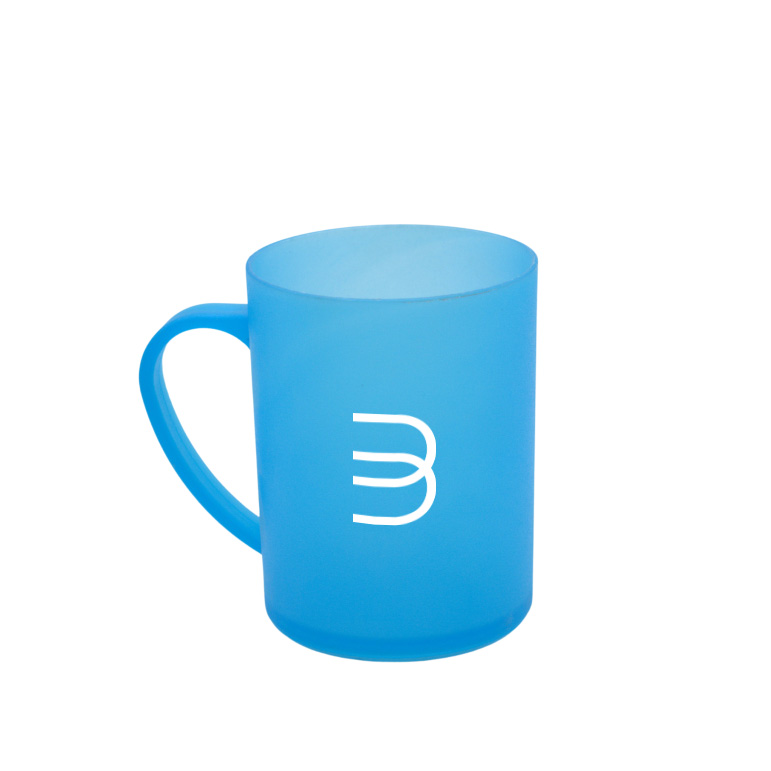 Taza de plástico de colores translúcidos variados WASATde 250 ml