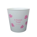 Cubo para palomitas personalizado reutilizable