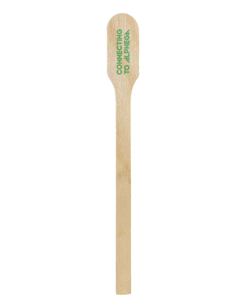 Agitador de café de madera 13 cm