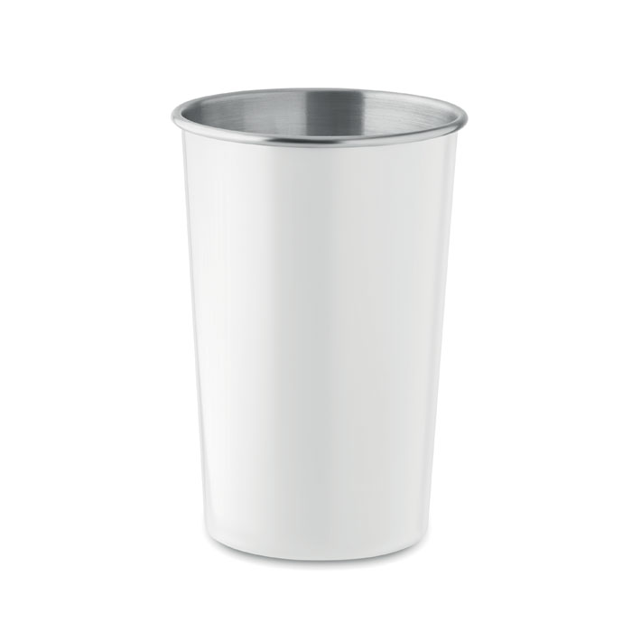 Vaso metálico de acero inoxidable personalizado de 350 ml o 500 ml