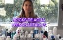 Brick de agua personalizado